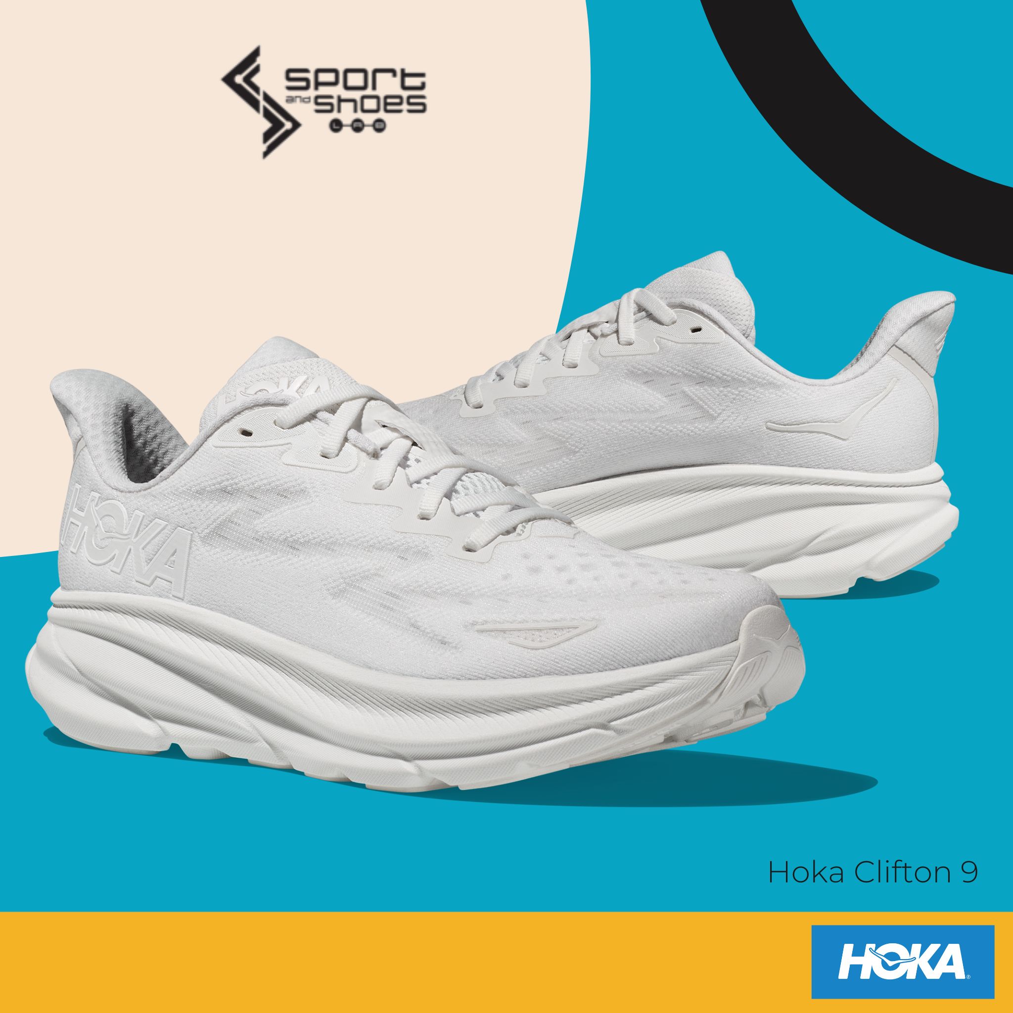 Hoka Clifton9 (M) (1127895-WWH)